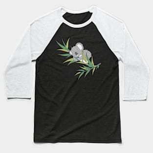 koala sleeping Baseball T-Shirt